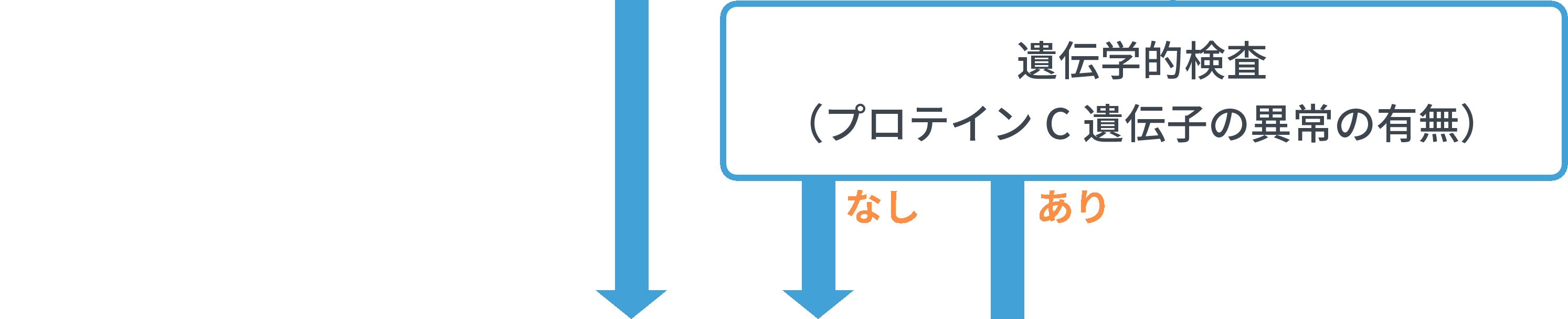 遺伝学的検査（プロテインC遺伝子の異常の有無）